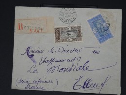 FRANCE - DAHOMEY - Lettre Période Années 1920 - Archives Vers Elboeuf (Loire Atlantique) - A Voir - Lot  5152 - Lettres & Documents