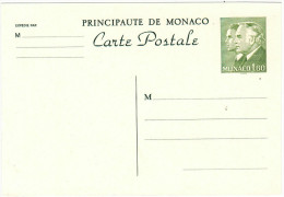 MONACO - 1,60 F - Princes Rainier III Et Albert - Carte Postale - Post Card - Intero Postale - Entier Postal - Postal... - Postal Stationery