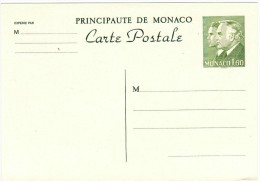 MONACO - 1,60 F - Princes Rainier III Et Albert - Carte Postale - Post Card - Intero Postale - Entier Postal - Postal... - Postwaardestukken