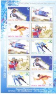 2014.  Russia - Winner Of Winter Paralympic  Games Sochi, Sheetlet Seif-adhesive, Mint/** - Winter 2014: Sochi