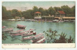 Boat House In Central Park , New-York - Central Park