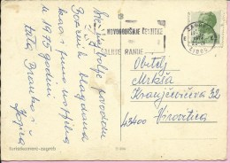 Postmark - Greetings Card Send Earlier, Zagreb, 19.12.1974., Yugoslavia, Postcard - Autres & Non Classés