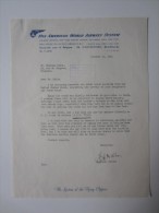 COURRIER (M1506) PAN AMERICAN WORLD AIRWAYS SYSTEM (2 Vues) 55, CANTERSTEEN BRUXELLES - Trasporti