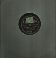 COLUMBIA 78 GIRI  TI VOGLIO TANTO BENE & NINNA NANNA DELLA VITA DISCO DISC VINILE - Formats Spéciaux