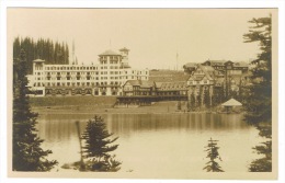 RB 1027 - Byron Harmon Real Photo Postcard - The Chateau Lake Louise - Alberta Canada Rockies - Lac Louise