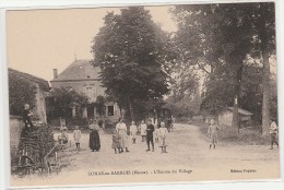 55 - Meuse _ Condé-en-Barrois_ L'Entré Du Village- 525hab ( Roulotte Enfants  .) - Autres & Non Classés