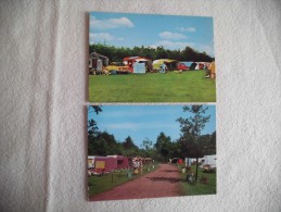 2 CARTES...CAMPING ..DE HERTENWEI... - Altri & Non Classificati