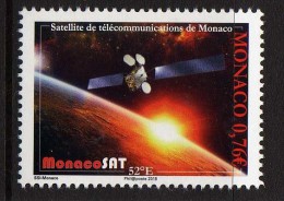 MONACO - 2015 - Monacosat, Satellite De Communication De Monaco - 1v Neufs // Mnh - Unused Stamps