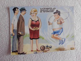 ECHAUFFEMENT AVANT LA PETANQUE..... - Carrière, Louis