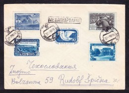 E-USSR-25  LETTER FROM LENINGRAD TO ZNOYMO. - Covers & Documents