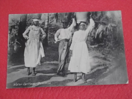Dominica Water Carriers 1912 - Dominica