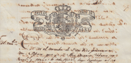 1838-PS-4.CUBA ESPAÑA SPAIN. SEALLED PAPER ISABEL II .PAPEL SELLADO .SELLO ILUSTRES . - Prefilatelia