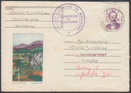 1974-EP-26 CUBA 1974. Ed.174c. ENTERO POSTAL. POSTAL STATIONERY. VALLE DE VIÑALES. CIRCULO FILATELICO MATANZAS. USED. - Covers & Documents