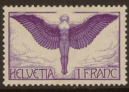 SWITZERLAND 1923 1f Air SG 325 HM #LQ224 - Used Stamps