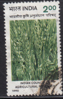 India Used 1990, Indian Council Of Agriculture Research, Science, Food, - Used Stamps