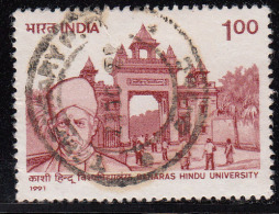 India Used 1991, Banaras Hindu University, Education (Sample Imge) - Used Stamps