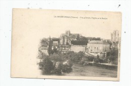 Cp , 86 , LA ROCHE POSAY , Vue Générale , L´église Et Le Donjon , Dos Simple , Vierge - La Roche Posay