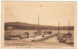 Delcampe - PORQUEROLLES - AVANT LE DEPART DU COURRIER -  . - Porquerolles