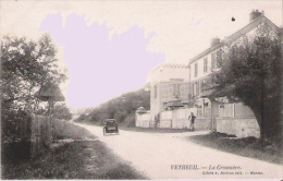 Delcampe - VETHEUIL LA CROSNIERE (HOMME ET AUTO) - Vetheuil