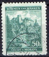 BOHEMIA & MORAVIA # STAMPS FROM YEAR 1939 STANLEY GIBBONS 26 - Usados
