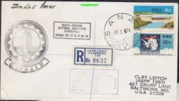 Sanae Base 1974 R-cover To USA Nice Ca (20540) - Andere & Zonder Classificatie