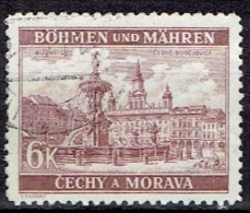 BOHEMIA & MORAVIA # STAMPS FROM YEAR 1940 STANLEY GIBBONS 54 - Usados