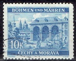 BOHEMIA & MORAVIA # STAMPS FROM YEAR 1940 STANLEY GIBBONS 56 - Usados