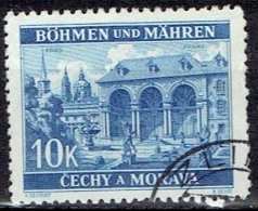BOHEMIA & MORAVIA # STAMPS FROM YEAR 1940 STANLEY GIBBONS 56 - Usados