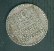 Piece Argent Silver, 10. Francs Type  Turin  Année 1929   -  PIA10906 - 10 Francs