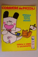 M#0D54 CORRIERE DEI PICCOLI N.31 Luglio 1984/FUMETTI MANGA/TULIPANO NERO/LADY LOVE/HELLO SPANK/POOCHIE/ALTAN/BIG JIM - Corriere Dei Piccoli