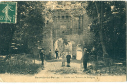 86 - Neuville Du Poitou : Entrée Du Château De Furigny - Neuville En Poitou