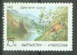 KIRG 1992-01 DEFINITIVE FAUNA, KIRGISTAM, 1v, MNH - Kirgisistan