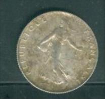 Piece, Argent Silver  50 Centimes Type Semeuse Année 1918  - Pia11012 - 50 Centimes