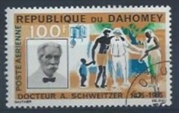 DAHOMEY : PA Y&T N° 35  Mort Du Docteur Schweitzer - Albert Schweitzer