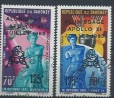 DAHOMEY : PA Y&T N° 107-108 Alunissage Apollo XI - Other & Unclassified