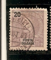 Portugal & Ponta Delgada, D. Carlos I, 1897 - Ponta Delgada