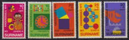 1250(9). Suriname, 1972, Children, MNH (**) Michel 638-642 - Surinam