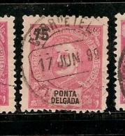 Portugal & Ponta Delgada, D. Carlos I, 1898-1905 (28) - Ponta Delgada