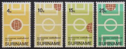 1250(10). Suriname, 1970, 50 Years Of Football Association, MNH (**) Michel 584-587 - Surinam