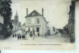 LORREZ LE BOCAGE La Grande Rue Et Rue De Montereau - Lorrez Le Bocage Preaux