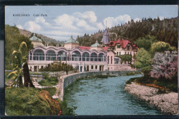 Karlsbad - Cafe Park - Karlovy Vary - Boehmen Und Maehren