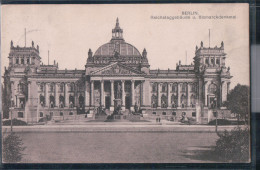 Berlin - Reichstagsgebäude Und Bismarckdenkmal - Dierentuin