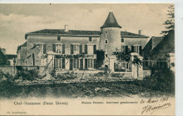 79 - Chef Boutonne : Maison Bonnan. Ancienne Gendarmerie - Chef Boutonne