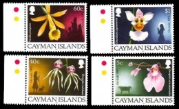 (14) Cayman Isl. / Caiman  Orchids / Orchidees / Flowers / Fleurs / Blumen   ** / Mnh  Michel 694-97 - Kaaiman Eilanden