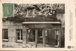 02. Vic Sur Aisne. Rue De Fontenoy. Maison Bombardée - Vic Sur Aisne
