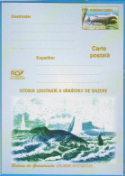 WHALES BALAENA MYSTICETUS ROMANIA POSTAL STATIONERY - Baleines