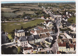 Chatillon En Bazois - Vue Générale - Circulé Sans Date, Sous Enveloppe, Cpsm 10.5 X 14.8 - Chatillon En Bazois