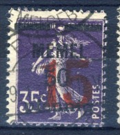 ##K1182. Memel 1921. Surprinted French Stamp. Michel 48. Used. - Gebruikt