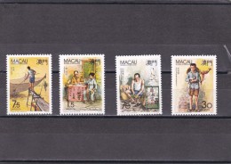Macau Nº 607 Al 610 - Unused Stamps