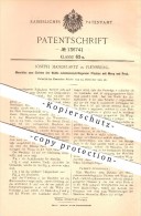 Original Patent - Joseph Mandelartz In Flensburg , 1901 , Maschine Zum Dichten Der Nähte An Planken !!! - Flensburg